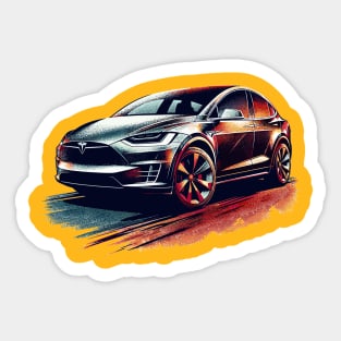 Tesla Model X Sticker